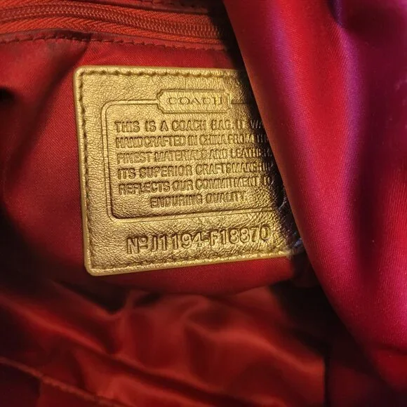 COACH Laura Signature Secret Admirer Tote with Wallet - Picture 9 of 15